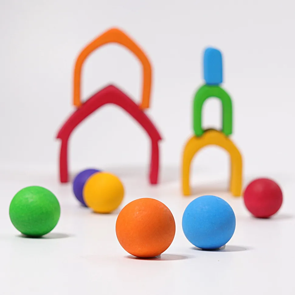 Grimm’s Stacking House Coloured