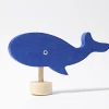 Grimm's Whale Candle Holder Decoration