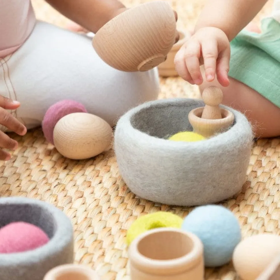 Guidecraft Container Play: Toddler Loose Parts STEM Kit