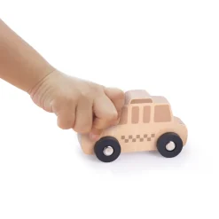 Guidecraft Mini Wooden Trucks - Set of 10