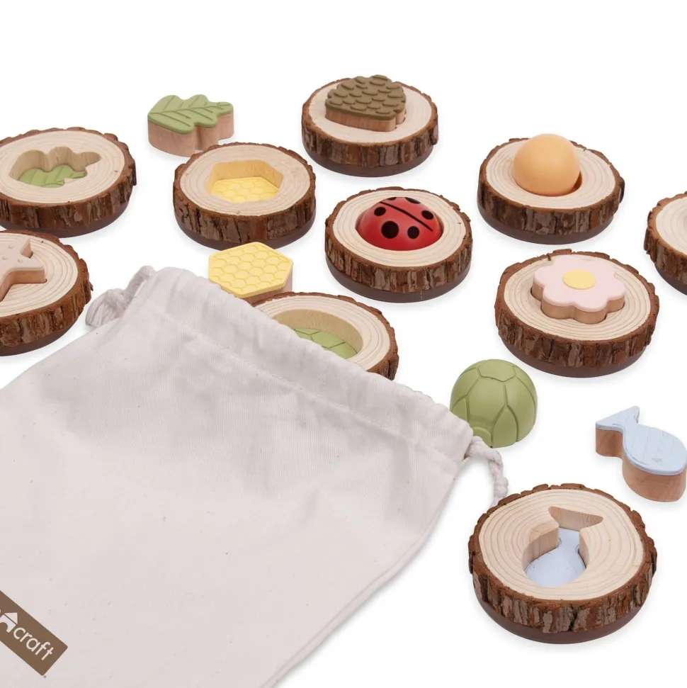 Guidecraft Nature Feel and Find – 24 pc. set