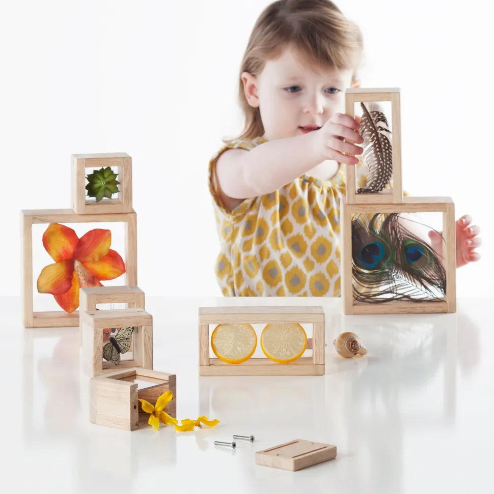 Guidecraft Treasure Blocks - Clear