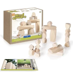 Guidecraft Wood Stackers Standing Stones