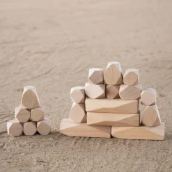 Guidecraft Wood Stackers Standing Stones
