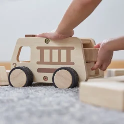 Guidecraft Wooden Fire Truck