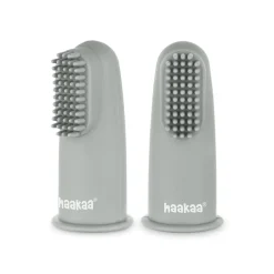 HAAKAA Silicone Finger Toothbrush 2pcs