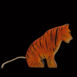 HolzWald Tiger sitting