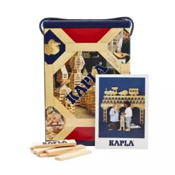 KAPLA Blocks Building Planks - 200 Natural Set
