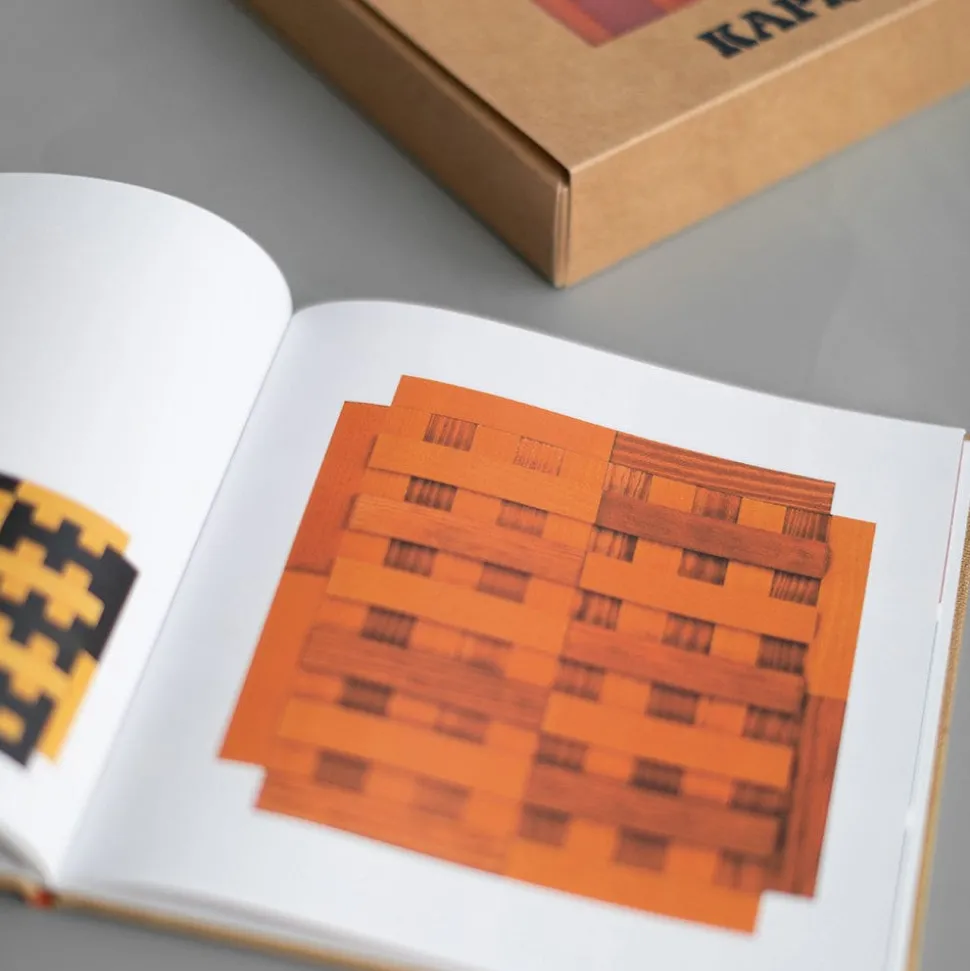 Kapla Books and Colours - Red/Orange