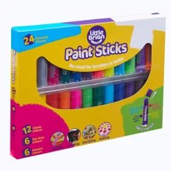 Little Brian Paint Sticks - Assorted 24 pk