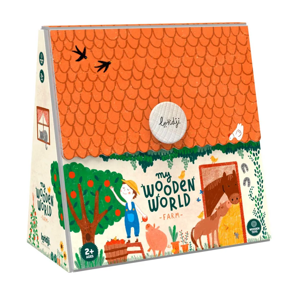 Londji My Wooden World Farm