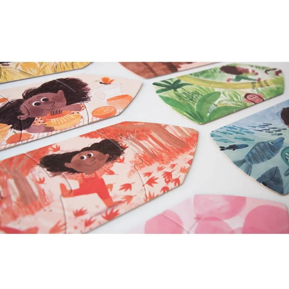 Londji Reversible Puzzles - I Love My Colours