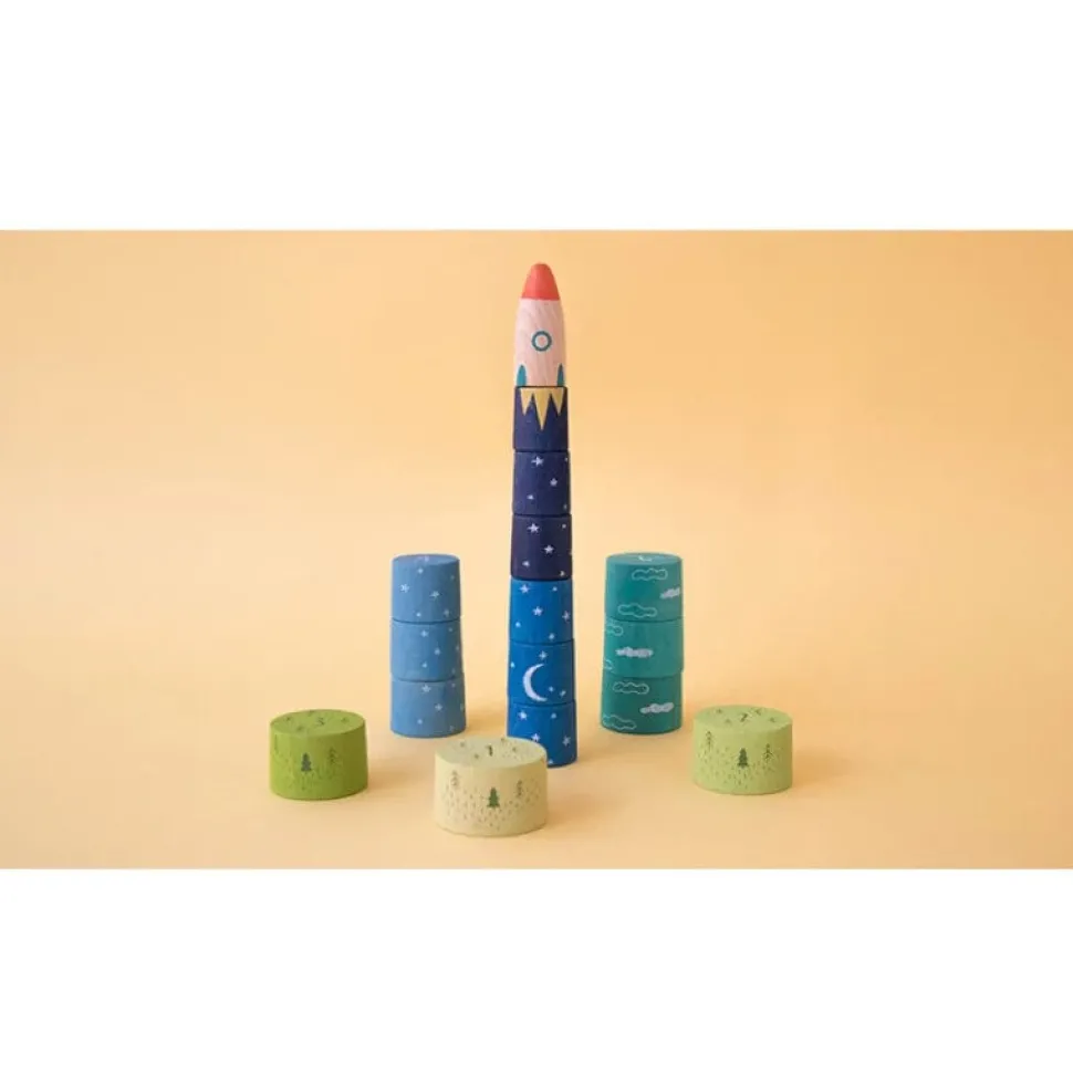 Londji Wooden Stacking Toy - Up to the Stars