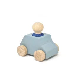 Lubulona Car Grey With Blue Figure