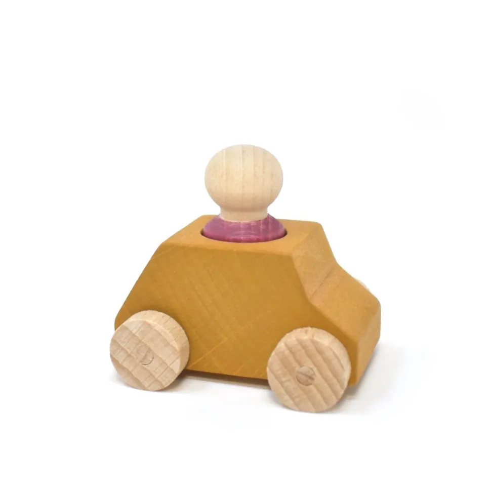Lubulona Car Ochre With Plum Figure