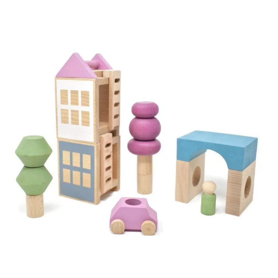 Lubulona Car Pink With Mint Figure