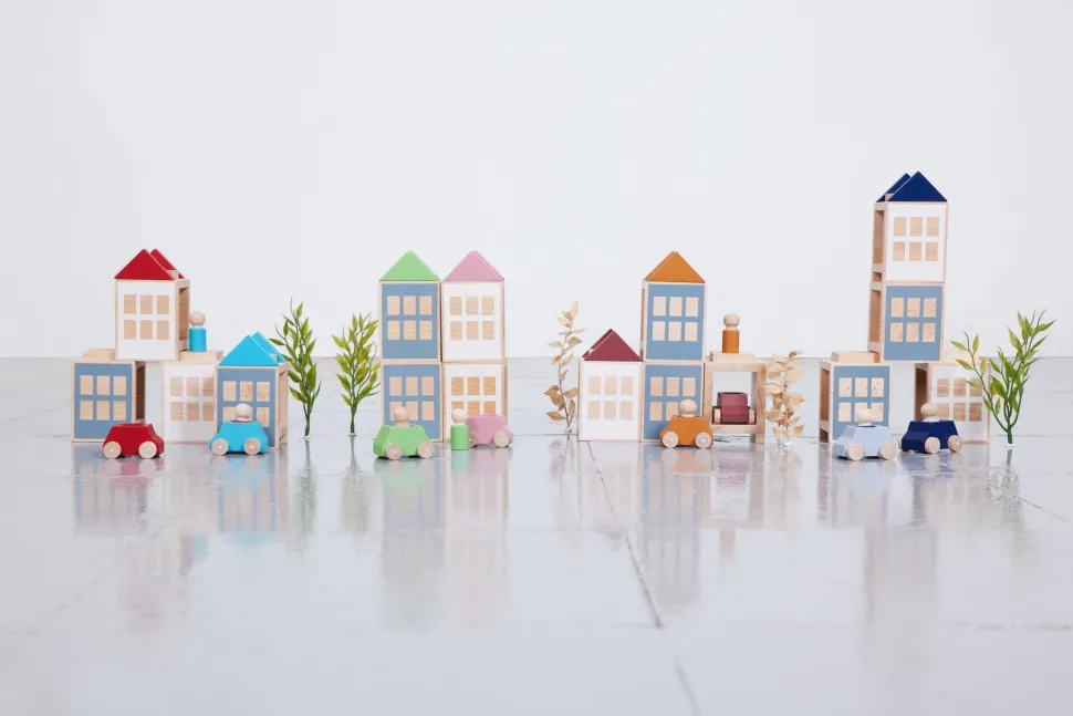 Lubulona Town Mega Set