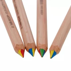 Lyra Pencils Color Giants 4-Color Hexagonal Box of 12