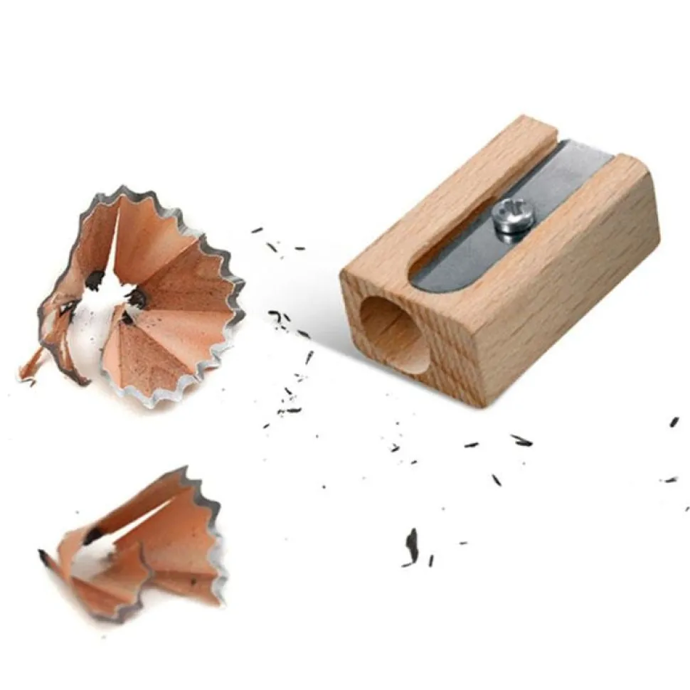 Lyra Single-hole Standard Wooden Pencil Sharpener
