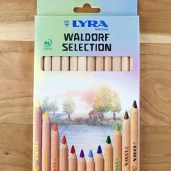Lyra Super Ferby unlacquered Waldorf 12 assorted colours