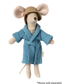 Maileg Bathrobe Dusty Blue