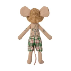 Maileg Beach Mouse Dad in Cabin