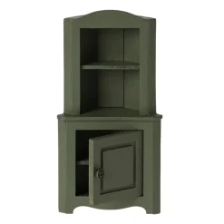 Maileg Corner Cabinet Mouse dark green