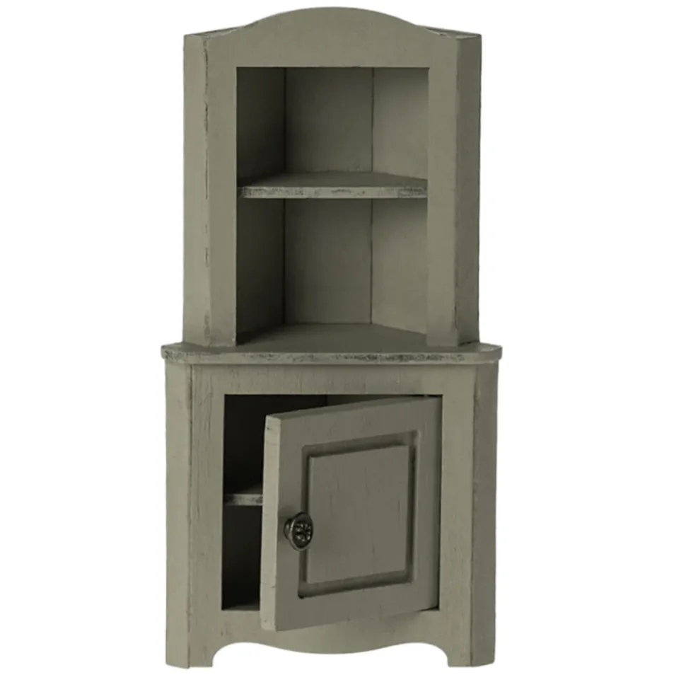 Maileg Corner Cabinet Mouse light green