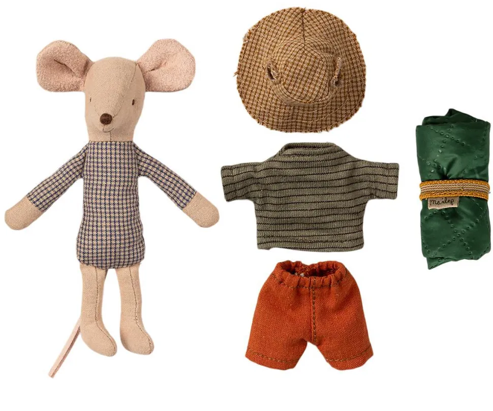Maileg Hiker Mouse Big Brother