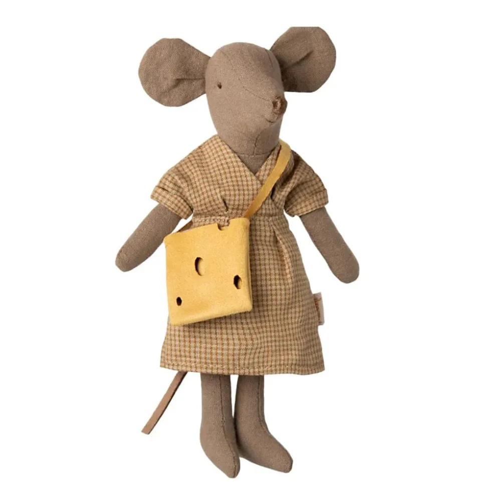 Maileg Mum Mouse Light Brown