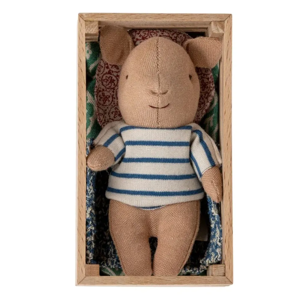 Maileg Pig in Box Baby Boy
