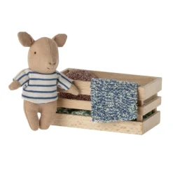 Maileg Pig in Box Baby Boy