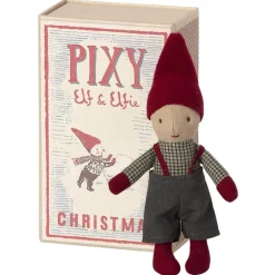 Maileg Pixy Elf in Matchbox