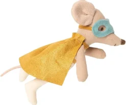 Maileg Superhero Mouse in Suitcase