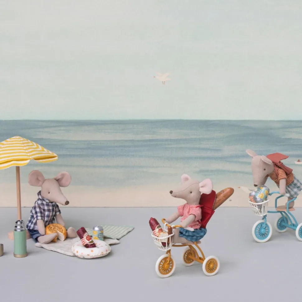 Maileg Tricycle Basket Mouse