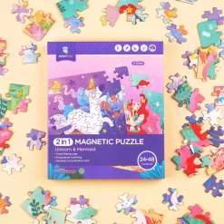 mierEdu 2 in 1 Magnetic Puzzle - Fairy Tale
