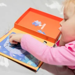 mierEdu 2 in 1 Magnetic Puzzle - Dinosaur