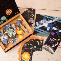 mierEdu All About - Space Encyclopedia Magnetic Puzzle