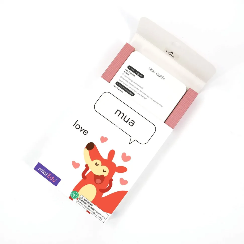 mierEdu Cognitive Flash Cards - Feelings & Emotions