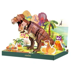 mierEdu 3D Puzzles Tyrannosaurus Rex