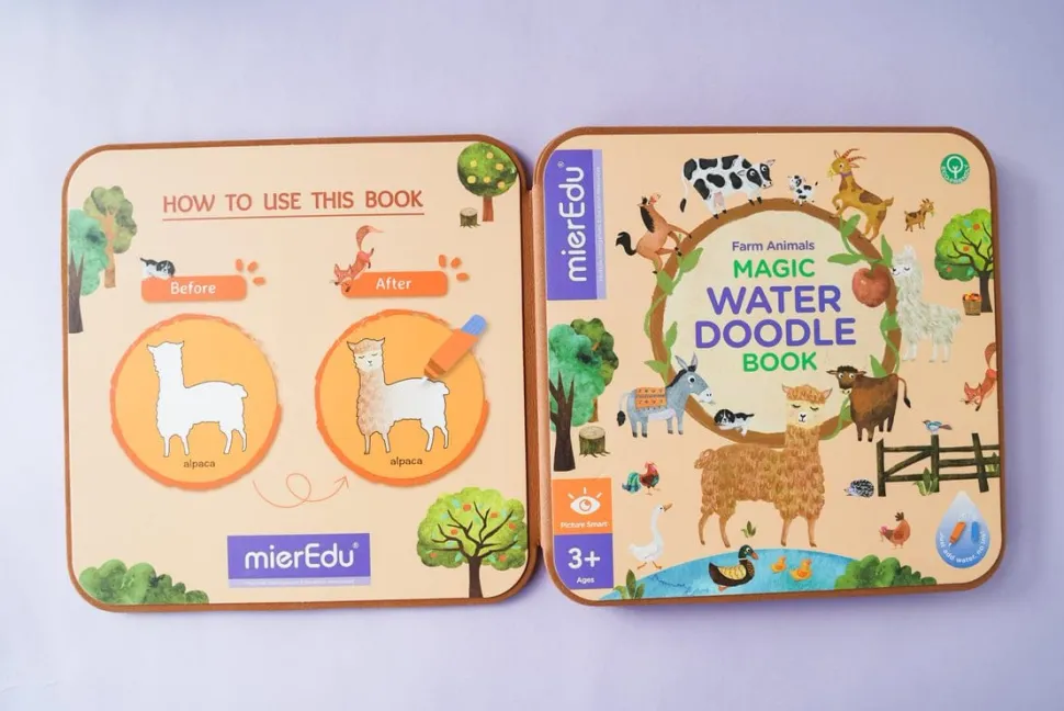mierEdu Doodle Book - Farm Animals
