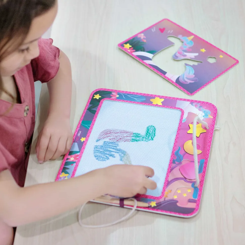 mierEdu Magic Go Drawing Board - Doodle Unicorn