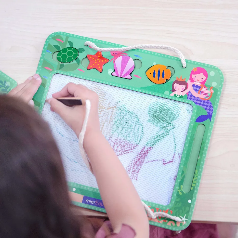 mierEdu Magic Go Drawing Board - Doodle Mermaid