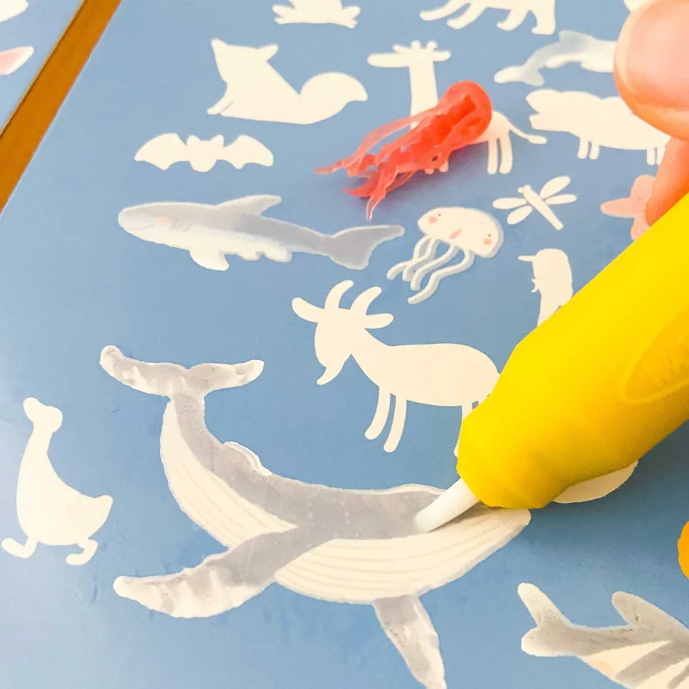 mierEdu Magic Water Doodle Book - Sea World