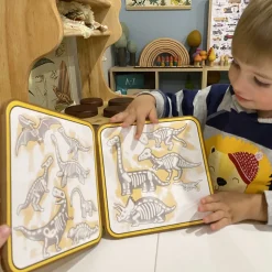 mierEdu Magic Water Doodle Book - Dino World