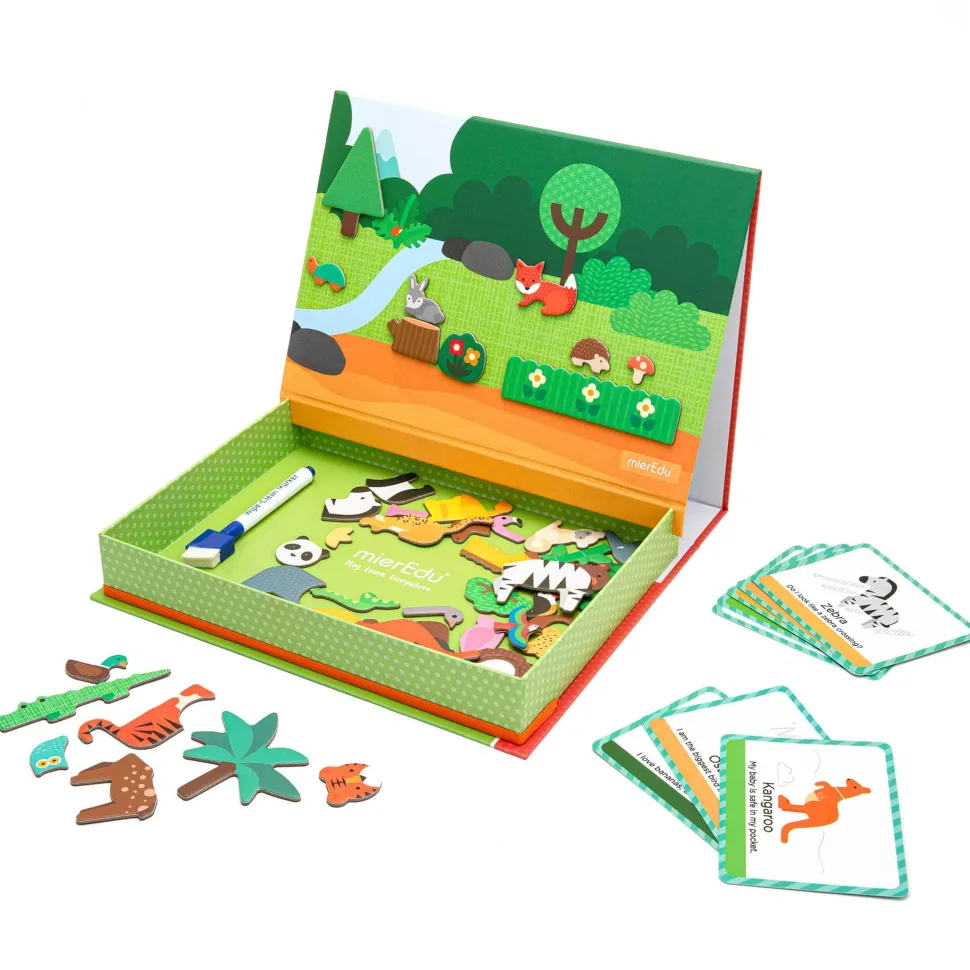 mierEdu Magnetic Art Case - Animal World