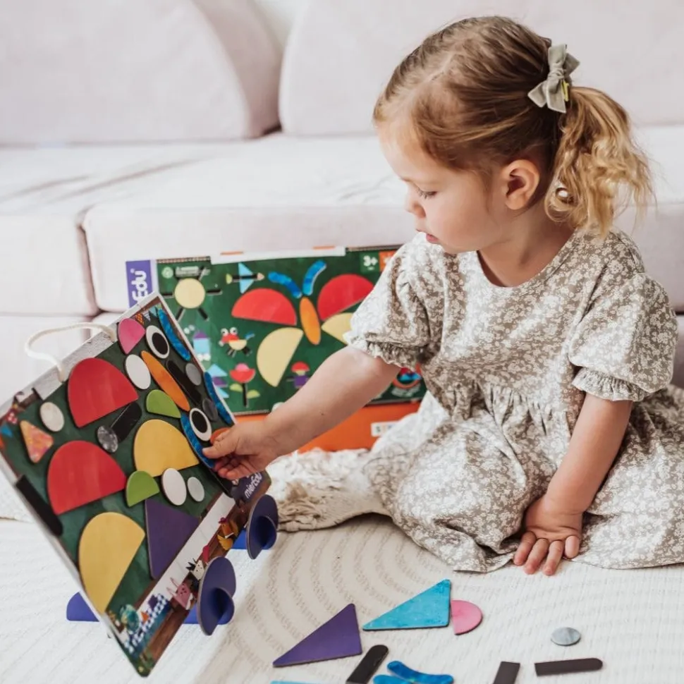 mierEdu Magnetic Pad - Shapes Puzzle