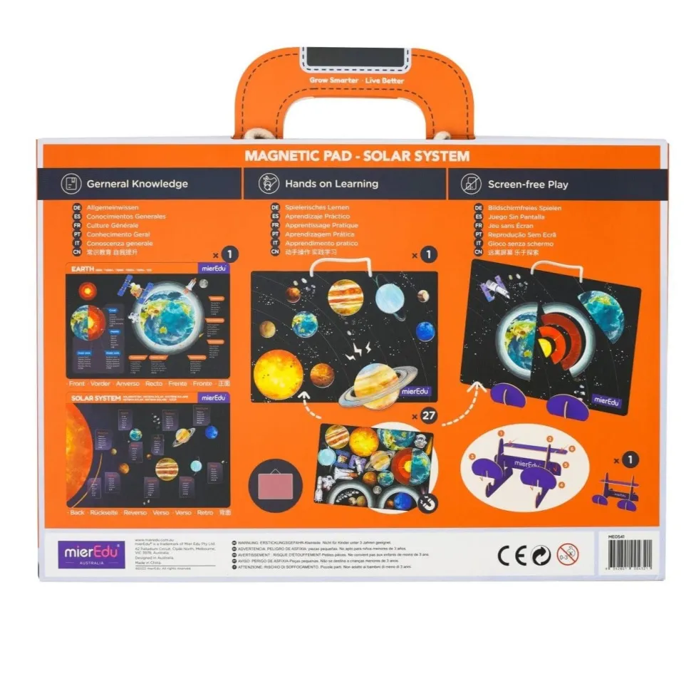 mierEdu Magnetic Pad - Solar System