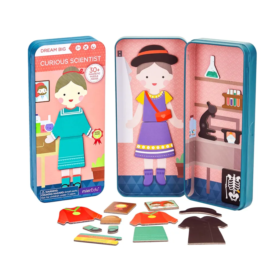 mierEdu Magnetic Puzzle Box - Curious Scientists
