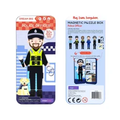 mierEdu Magnetic Puzzle Box - Police Officer